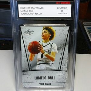 Lamelo ball Rookie card gem mint 10 DS-29